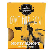 Soapgirl Goat Milk Soap Bar - Honey Almond
