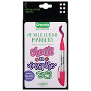 Crayola Signature Metallic Outline Paint Markers