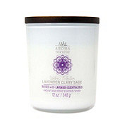 Aroma From Nature Lavender Clary Sage Scented Candle