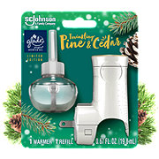 Glade PlugIns Warmer & Scented Oil Refill - Twinkling Pine & Cedar