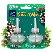 Glade PlugIns Scented Oil Air Freshener Refills - Twinkling Pine & Cedar