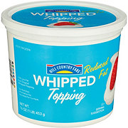 Hill Country Fare Reduced Fat Whipped Topping