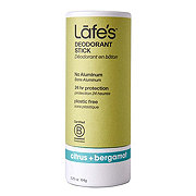 Lafe's Deodorant Stick - Citrus + Bergamot