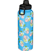 Destination Holiday Stainless Steel Chug Bottle - Blue Palm