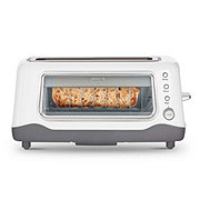 Dash Clear View Toaster - White