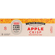 H-E-B Apple Crisp Soda 12 pk Cans - Pure Cane Sugar