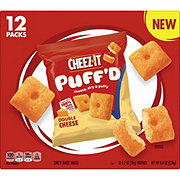 Cheez-It Puff'D Cheesy Baked Snack Crackers Double Cheese Multipack