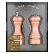 Olde Thompson Columbia Copper Salt & Pepper Copper Set