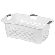 Starplast Hip Hugger Laundry Basket - White