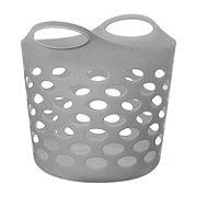 Starplast Round Flex Laundry Basket - Gray