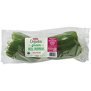 H-E-B Organics Fresh Green Bell Peppers