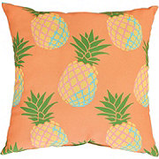 Destination Holiday Pineapples Outdoor Throw Pillow