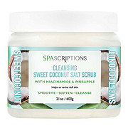 SpaScriptions Cleansing Salt Scrub - Sweet Coconut