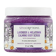 SpaScriptions Calming Body Scrub - Lavender & Melatonin 