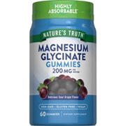 Nature's Truth Magnesium Glycinate Gummies - 200 mg