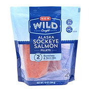 H-E-B Wild Caught Frozen Alaska Sockeye Salmon Fillets