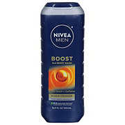 NIVEA Men Boost 3-In-1 Body Wash -Citrus Scent + Caffeine 