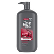 Dove Men+Care Exfoliating Deep Clean Body + Face Wash 