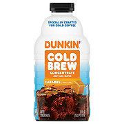 Dunkin' Caramel Coffee Cold Brew Concentrate