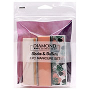 Diamond Cosmetics 3 Packs Blocks & Buffers