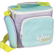 Igloo Retro Square Lunch Box - Lilac & Power Blue