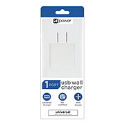 iHome USB Wall Charger - White