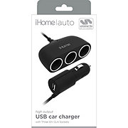 iHome Auto USB Car Charger - Black