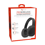 Helix Pro Wireless Foldable Bluetooth Headphones - Black