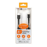iHome Lightning to USB-A Charging Cable - Black