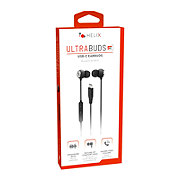Helix Ultra USB-C Earbuds - Black