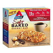 ATKINS Soft Baked Energy Bar - Vanilla Macadamia Nut
