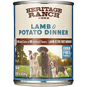Heritage Ranch by H-E-B Grain-Free Wet Dog Food - Lamb & Potato