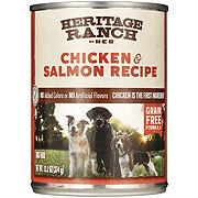 Heritage Ranch by H-E-B Grain-Free Wet Dog Food - Chicken & Salmon