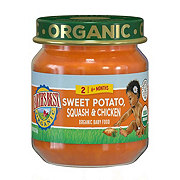 Earth's Best Organic Baby Food Jar - Sweet Potato, Squash & Chicken