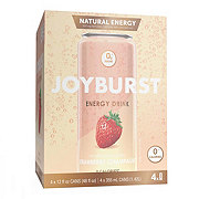 Joyburst Energy Drink 4 pk - Strawberry Champagne 