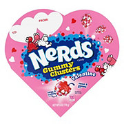 Nerds Gummy Clusters Valentine's Candy Heart Gift Box