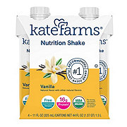 Kate Farms Nutrition Shakes 4 pk - Chocolate 