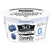 So Delicious  Dairy Free Simply Blueberry Yogurt
