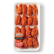 H-E-B Meat Market Seasoned Whole Chicken Wings - Texas Style BBQ - Texas-Size Pack