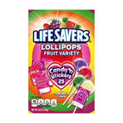 Life Savers Fruit Variety Lollipops Valentine's Exchange Candy