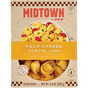 Midtown by H-E-B Frozen Four Cheese Tortelloni Filled Pasta