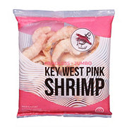 Frozen Wild Caught Key West Pink Jumbo Raw Shrimp, 16 - 25 ct/lb