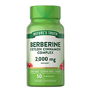 Nature's Truth Berberine Ceylon Cinnamon Complex Capsules - 2000 mg