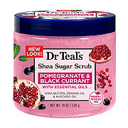 Dr Teal's Shea Sugar Scrub - Pomegranate & Black Currant