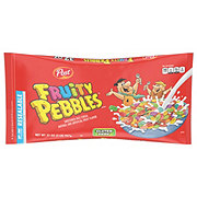 Post Fruity Pebbles Cereal Bag