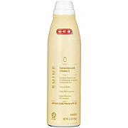 H-E-B Shine Oxybenzone Free Sunscreen Spray – SPF 50