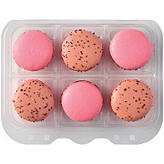 H-E-B Bakery Raspberry Chocolate Macaron Cookies