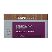Raw Sugar Eco Body Bar - Black Coconut + Sea Salt