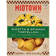 Midtown by H-E-B Frozen Ricotta & Spinach Tortelloni Filled Pasta