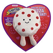 Frankford Bagel Bites Gummy Candy Pizza Plush Valentine's Gift Box